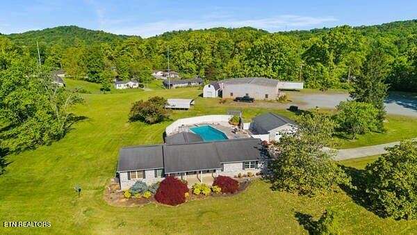 8.3 Acres of Land with Home for Sale in Knoxville, Tennessee