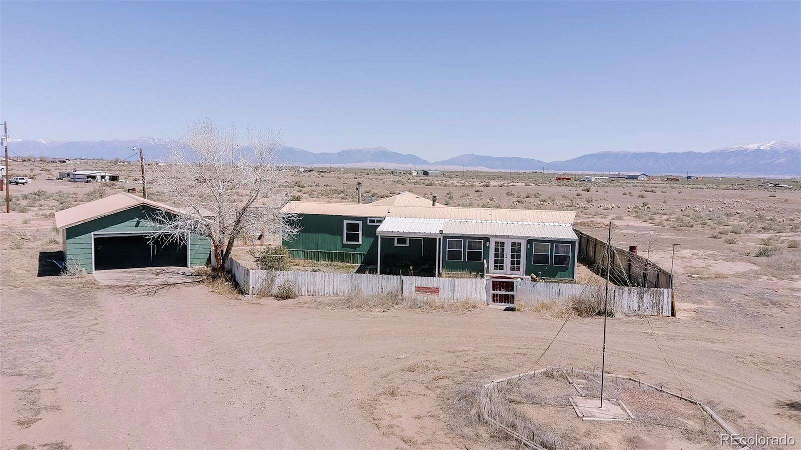 10 Acres of Land with Home for Sale in Alamosa, Colorado
