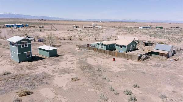 10 Acres of Land with Home for Sale in Alamosa, Colorado