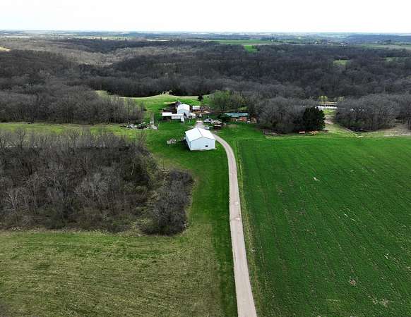 67.1 Acres of Recreational Land with Home for Sale in Russell, Iowa