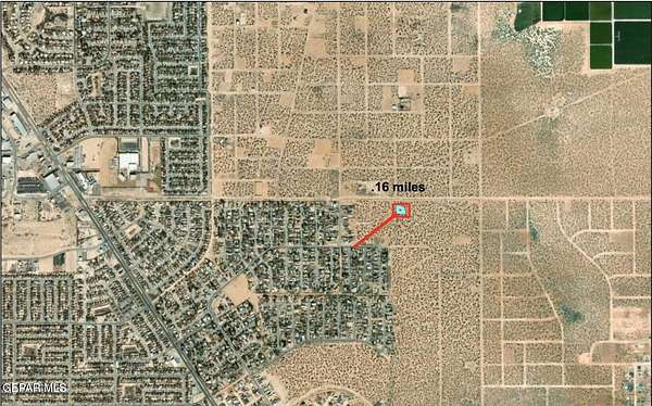 0.29 Acres of Residential Land for Sale in Horizon City, Texas
