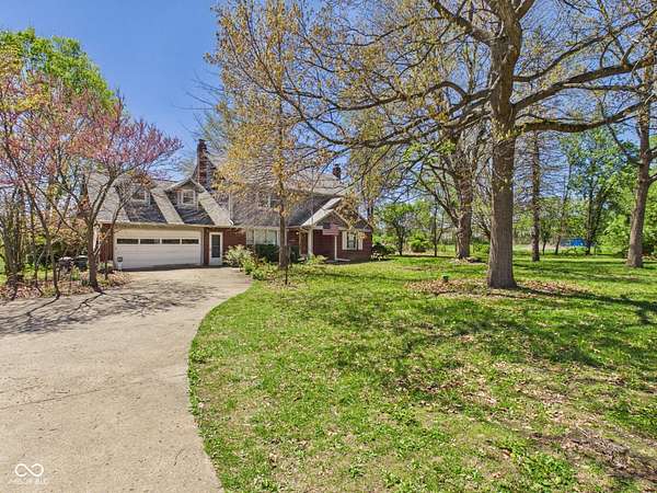 24.2 Acres of Recreational Land with Home for Sale in Anderson, Indiana