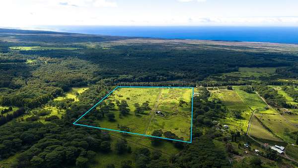 84.7 Acres of Recreational Land with Home for Sale in Pahala, Hawaii