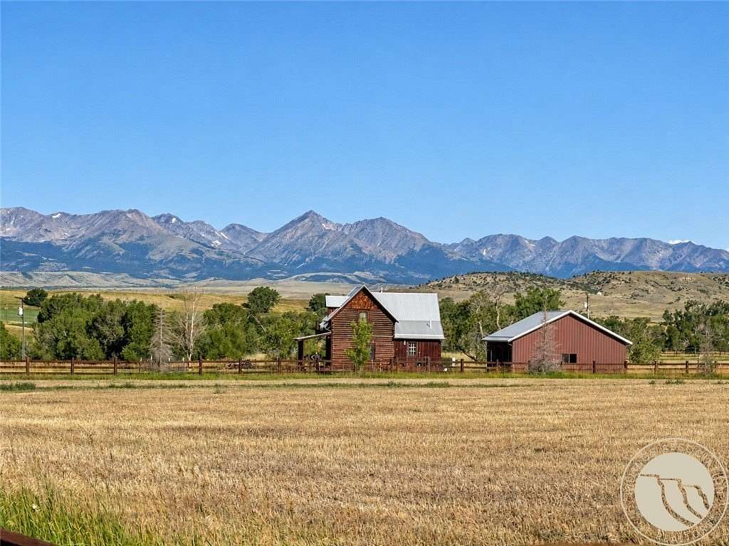 3.32 Acres of Land with Home for Sale in Big Timber, Montana