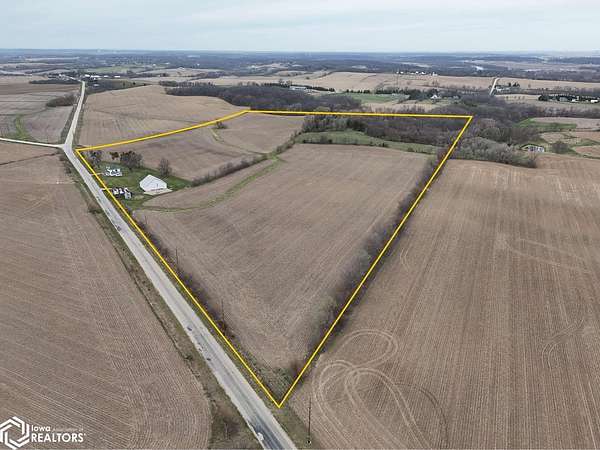 55 Acres of Land with Home for Sale in Ely, Iowa