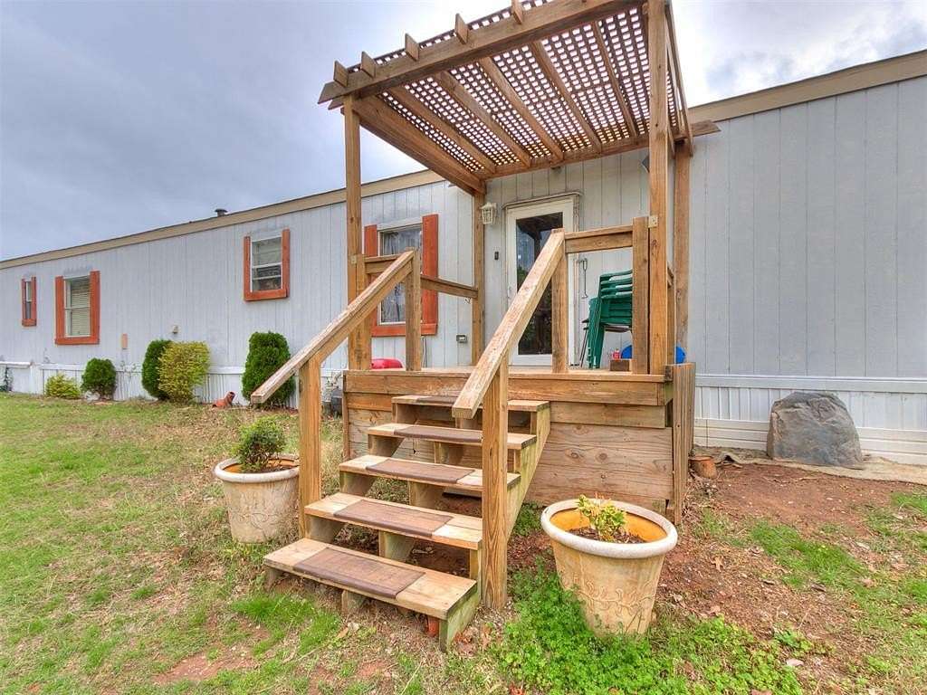 3.6 Acres of Land with Home for Sale in Tecumseh, Oklahoma