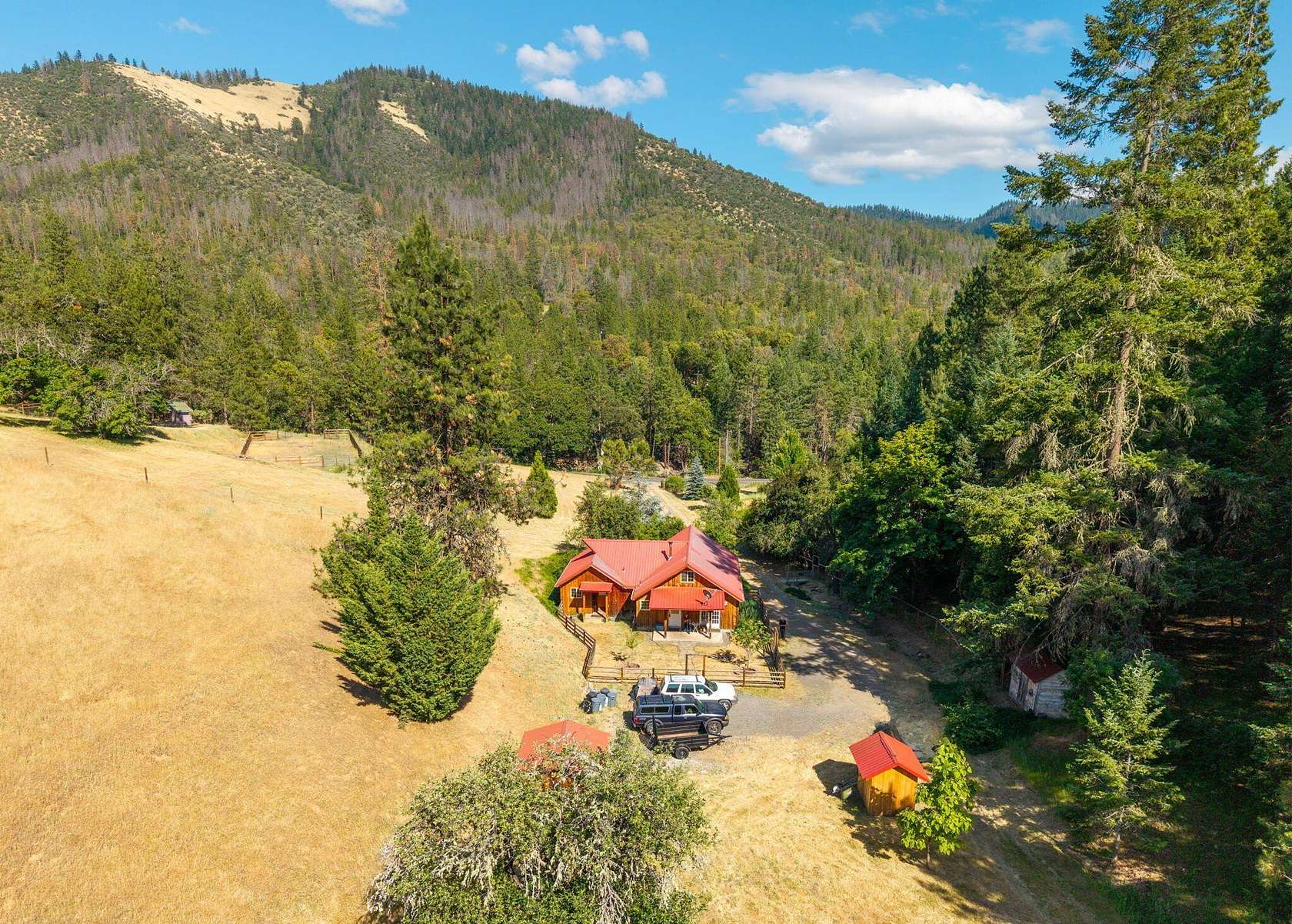 43.2 Acres of Land with Home for Sale in Jacksonville, Oregon