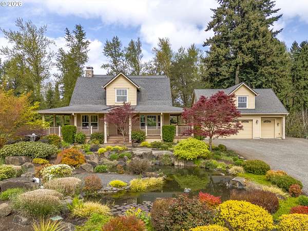 11.3 Acres of Land with Home for Sale in Canby, Oregon