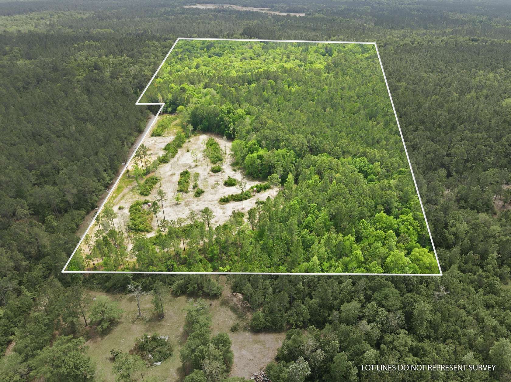 18 Acres of Recreational & Residential Land for Sale in Saucier, Mississippi