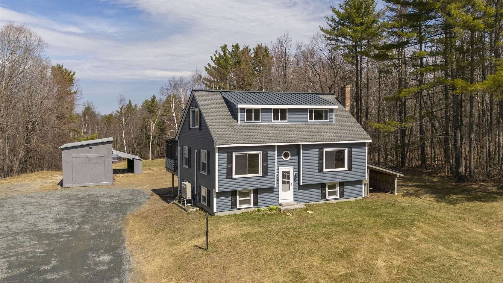 6.3 Acres of Land with Home for Sale in Goshen, New Hampshire