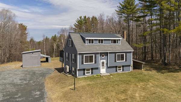 6.3 Acres of Land with Home for Sale in Goshen, New Hampshire