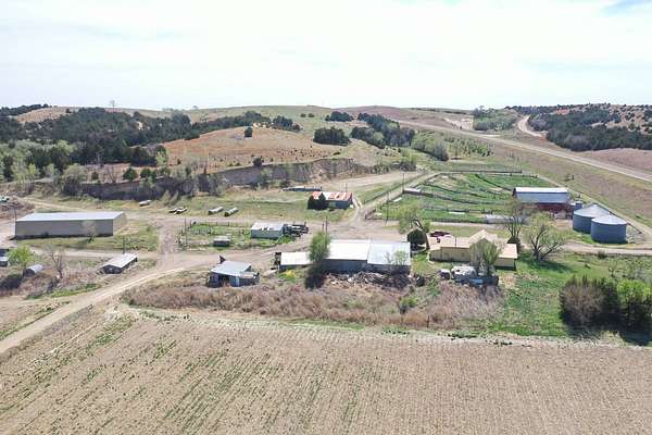 141 Acres of Land with Home for Sale in Franklin, Nebraska