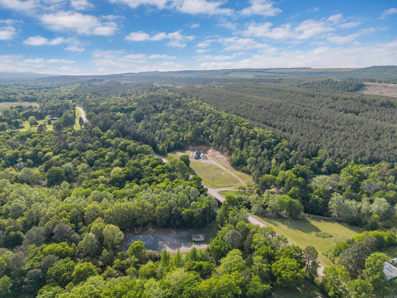 12.1 Acres of Land with Home for Sale in Perryville, Arkansas