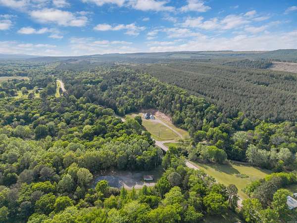 12.1 Acres of Land with Home for Sale in Perryville, Arkansas