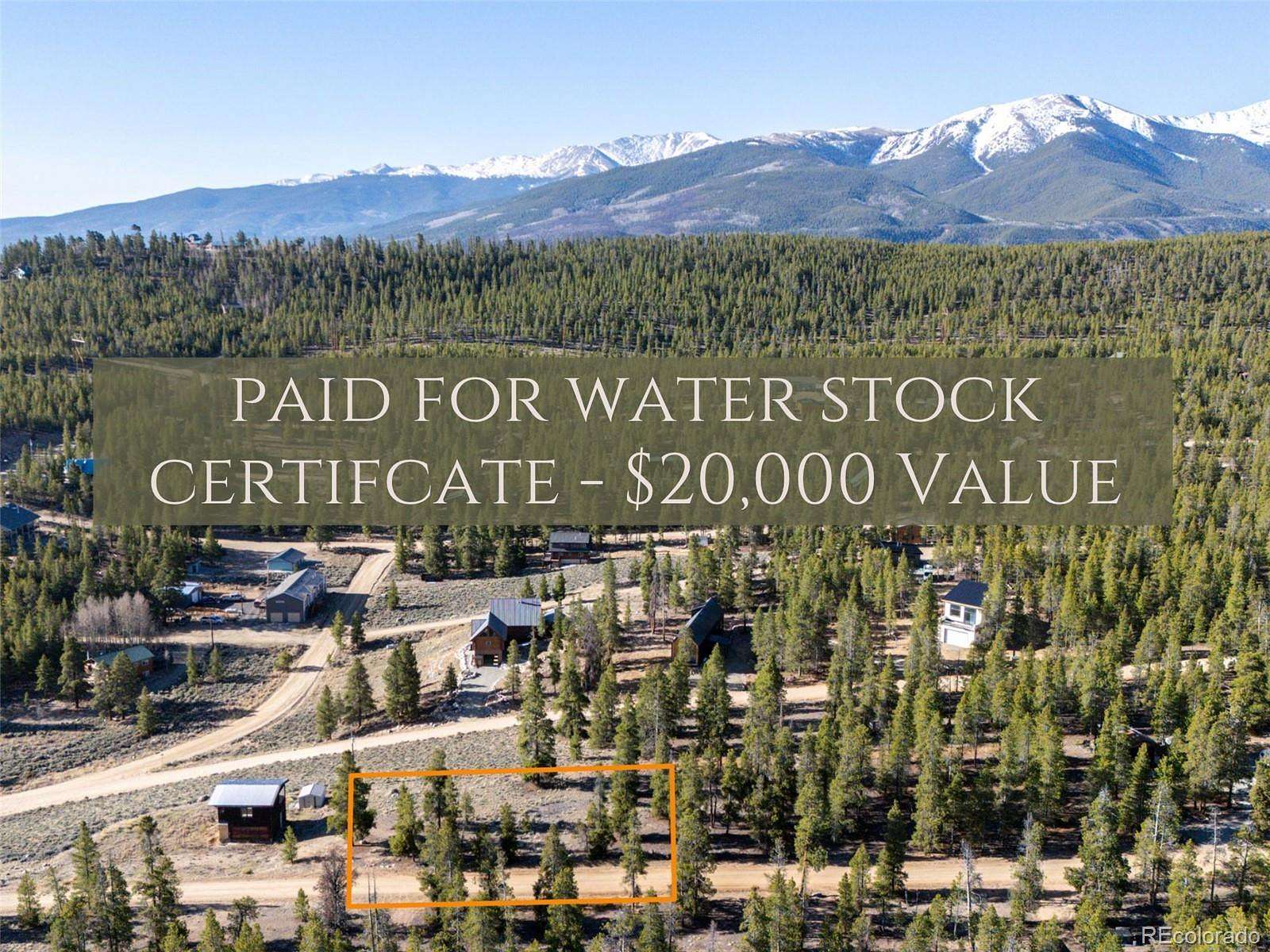 0.6 Acres of Residential Land for Sale in Twin Lakes, Colorado