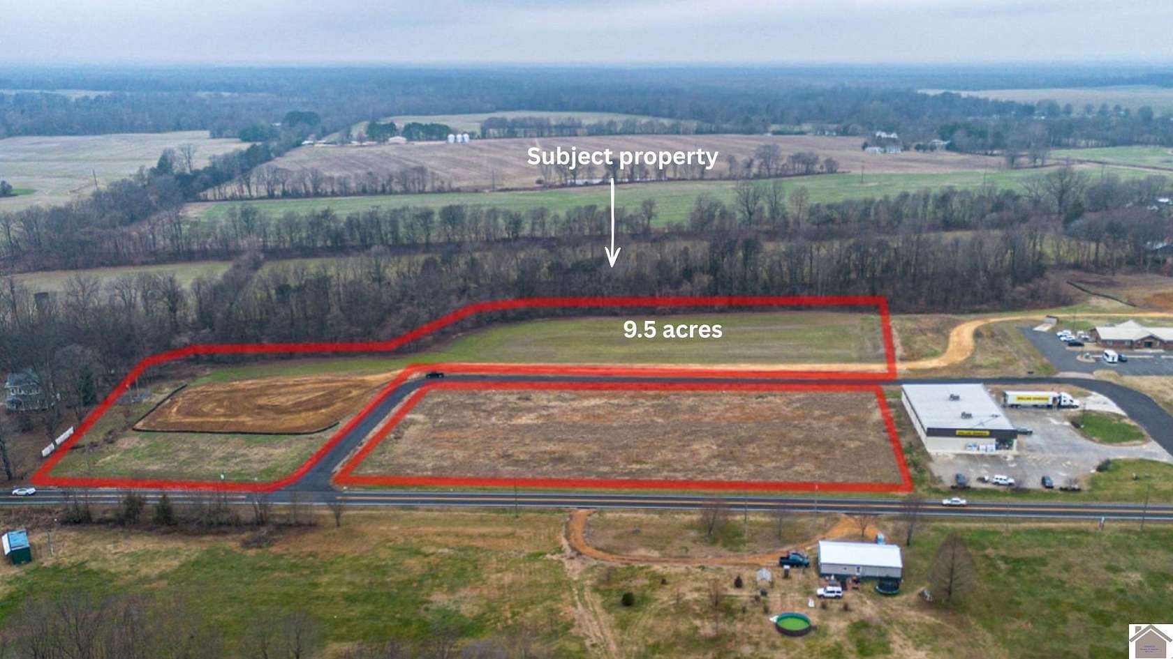 9.52 Acres of Commercial Land for Sale in Barlow, Kentucky