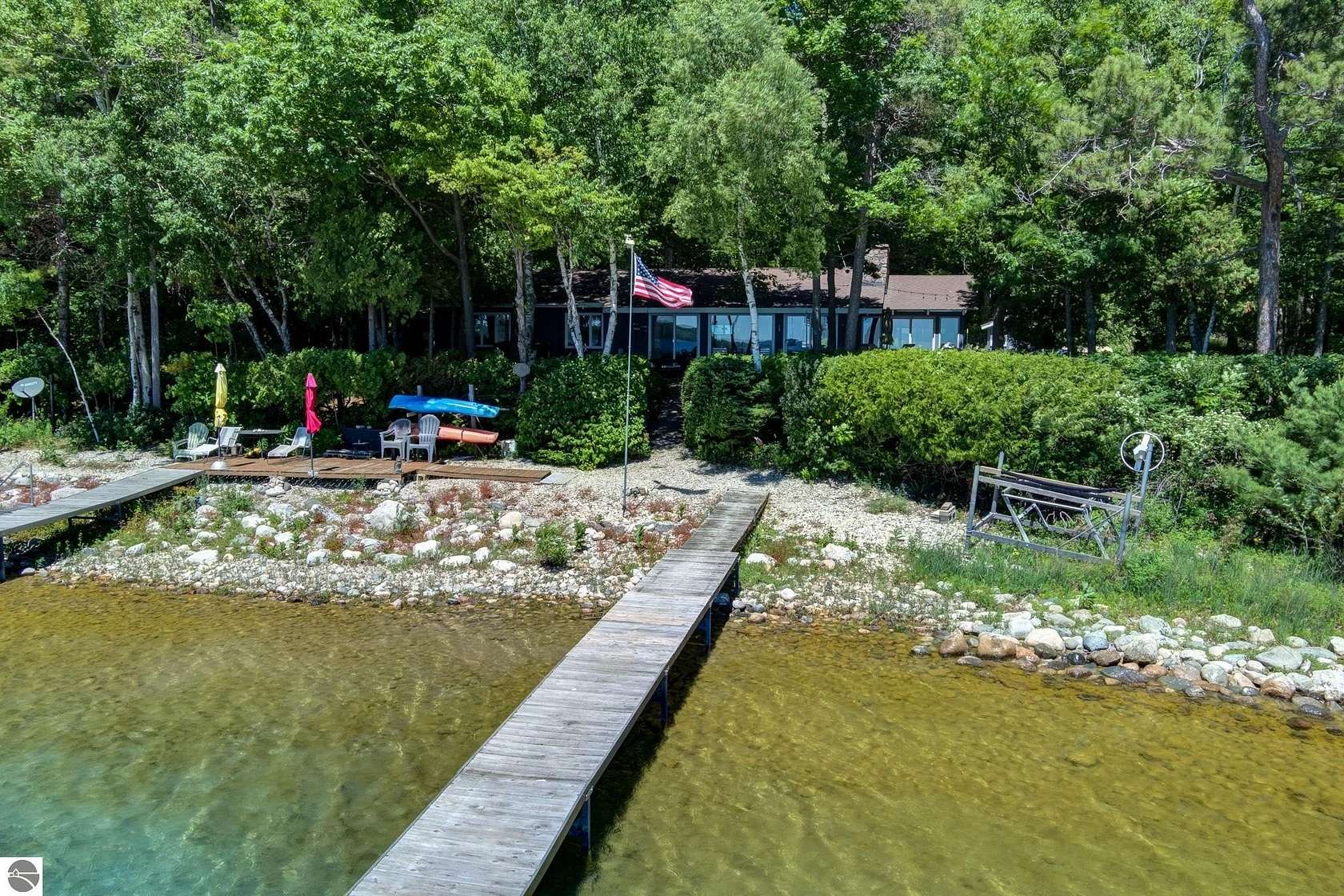 4.2 Acres of Land with Home for Sale in Omena, Michigan