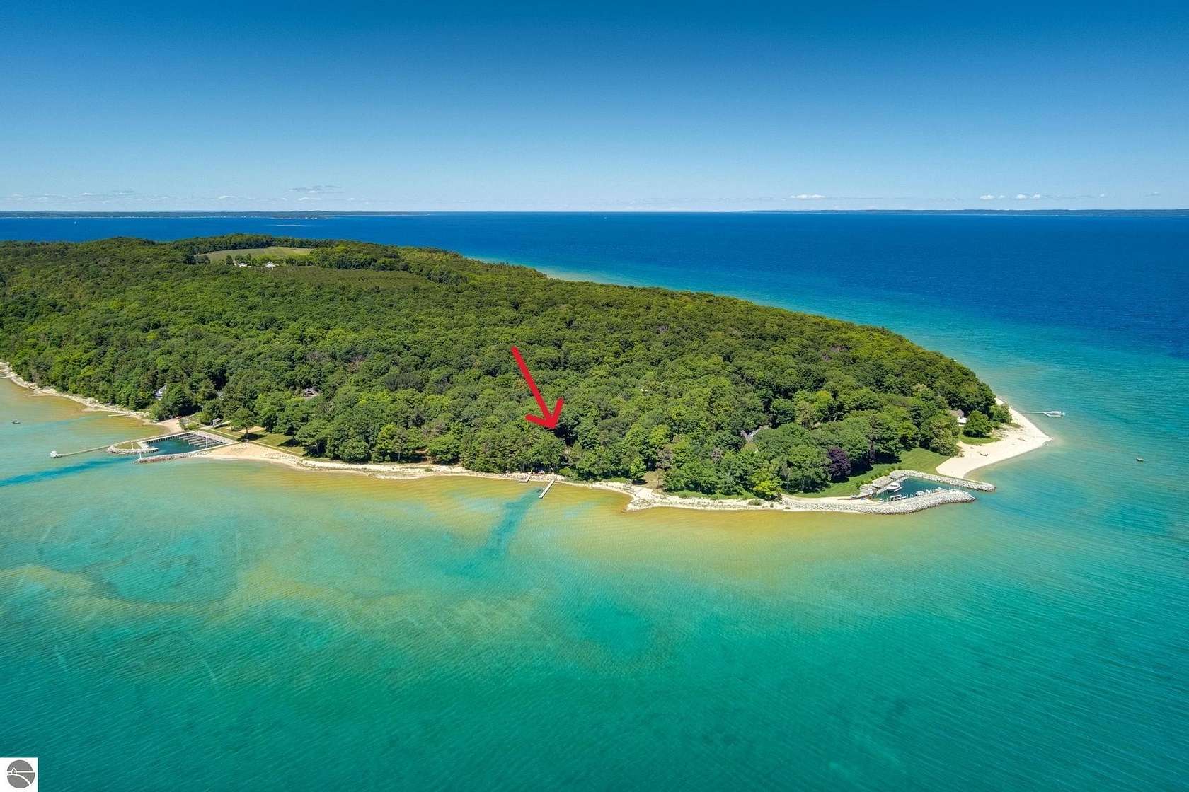 4.2 Acres of Land with Home for Sale in Omena, Michigan