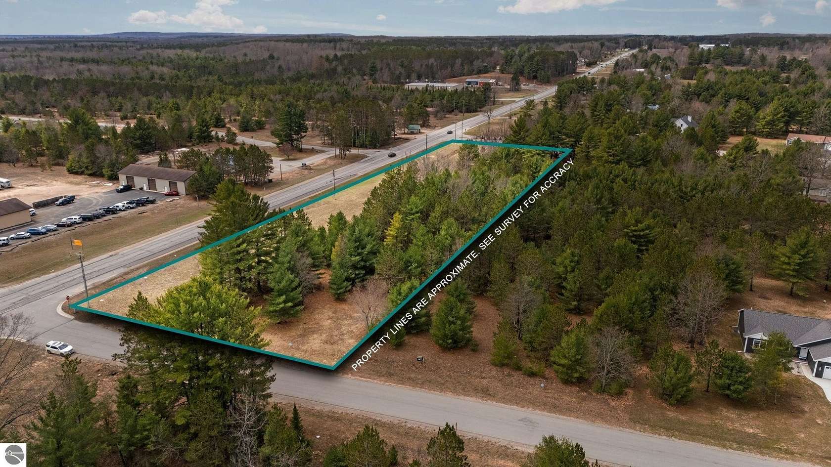 0.86 Acres of Commercial Land for Sale in Interlochen, Michigan