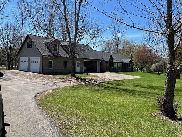 11.9 Acres of Land with Home for Sale in Pardeeville, Wisconsin