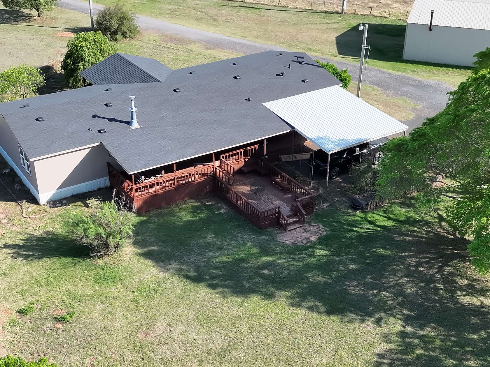 5 Acres of Land with Home for Sale in Butler, Oklahoma