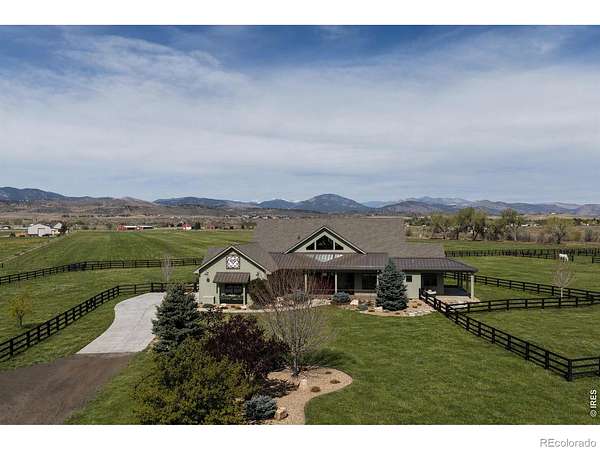 2.56 Acres of Land with Home for Sale in Loveland, Colorado