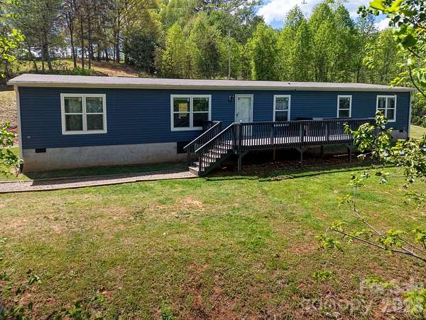 2.36 Acres of Land with Home for Sale in Marshall, North Carolina