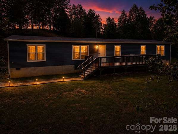 2.36 Acres of Land with Home for Sale in Marshall, North Carolina