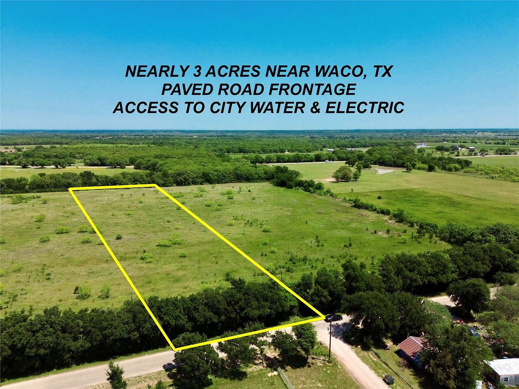 2.82 Acres of Residential Land for Sale in Gholson, Texas