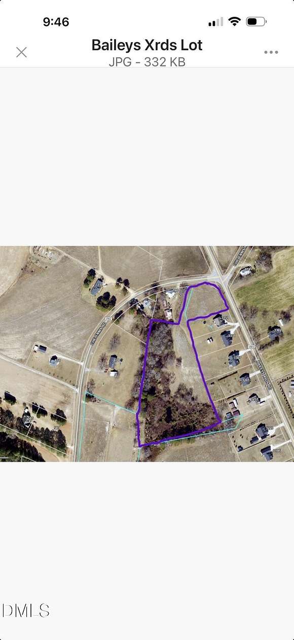 6.1 Acres of Residential Land for Sale in Benson, North Carolina