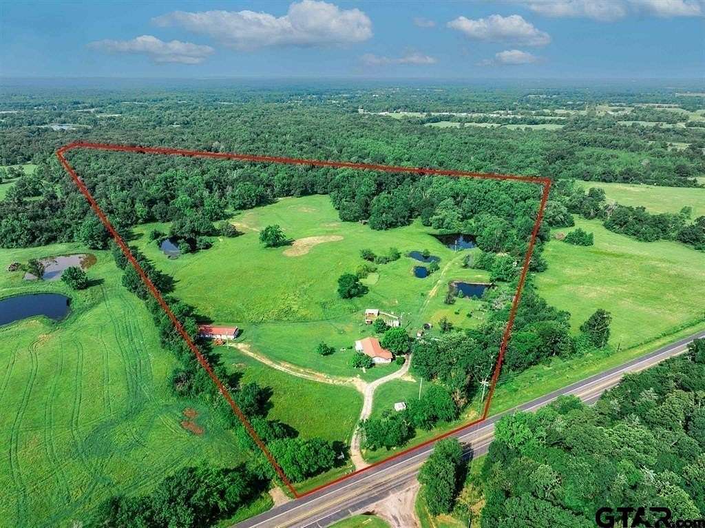 49.2 Acres of Land with Home for Sale in Winnsboro, Texas