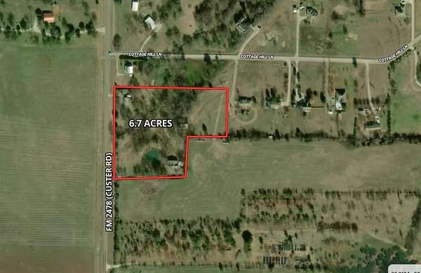 6.74 Acres of Improved Land for Sale in Celina, Texas