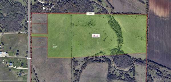 50 Acres of Agricultural & Residential Land for Sale in Krum, Texas