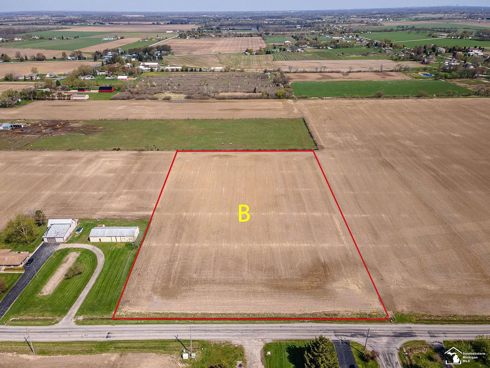 5.23 Acres of Residential Land for Sale in Newport, Michigan