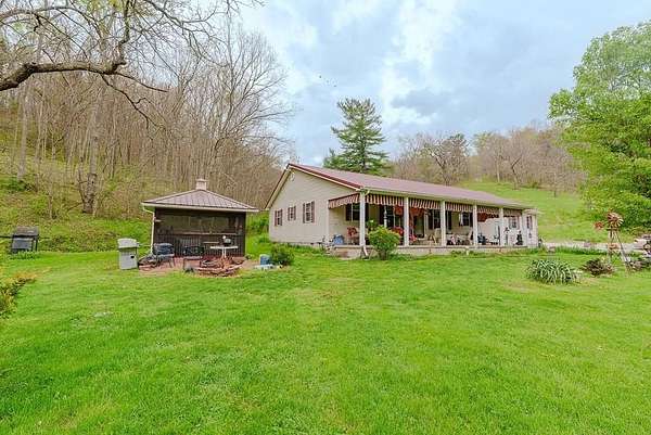 44.2 Acres of Recreational Land with Home for Sale in Patriot, Ohio