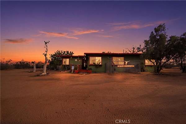 5 Acres of Land with Home for Sale in Landers, California