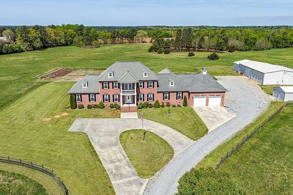 20.8 Acres of Land with Home for Sale in South Hill, Virginia