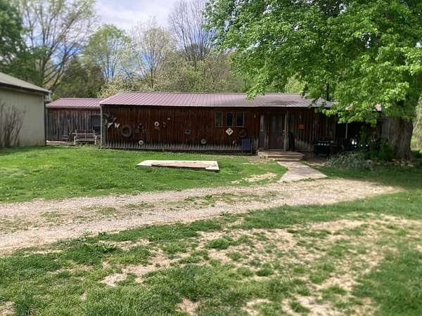 9 Acres of Land with Home for Sale in Leavenworth, Indiana