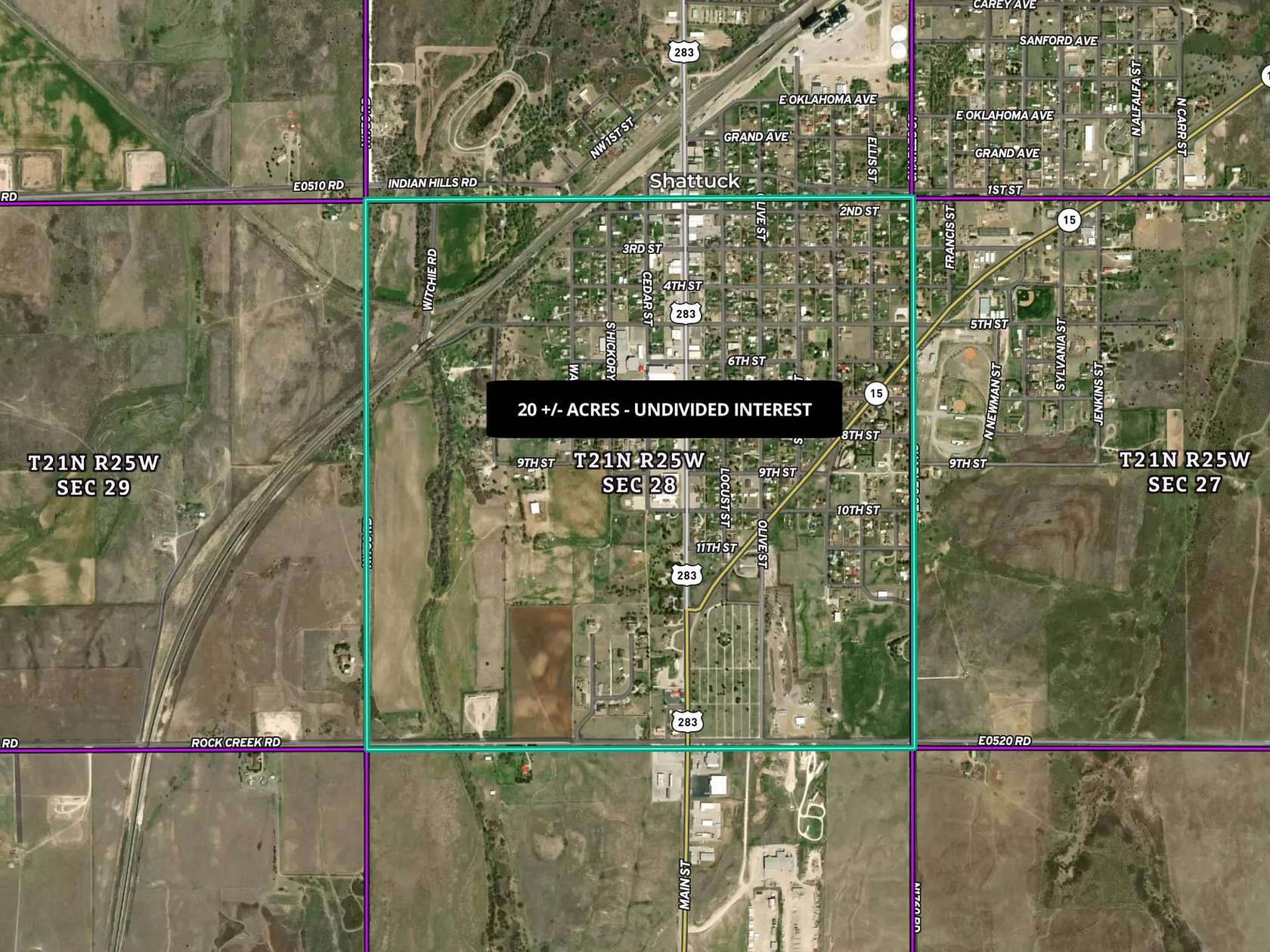 20 Acres of Land for Sale in Shattuck, Oklahoma