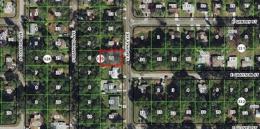 0.22 Acres of Residential Land for Sale in Inverness, Florida