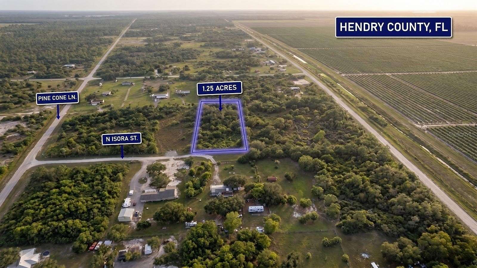 1.25 Acres of Residential Land for Sale in Clewiston, Florida