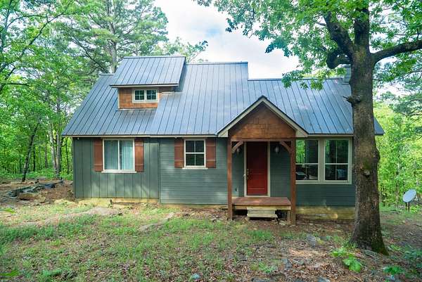 7.4 Acres of Land with Home for Sale in Tuskahoma, Oklahoma