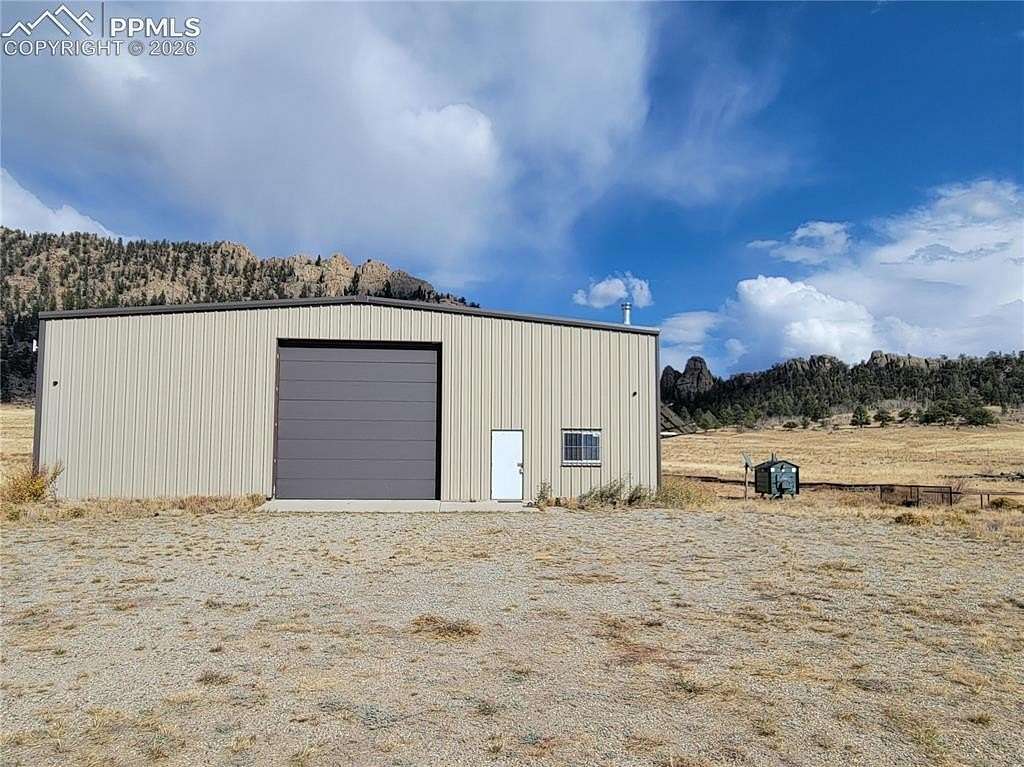 40 Acres of Recreational Land with Home for Sale in Lake George, Colorado