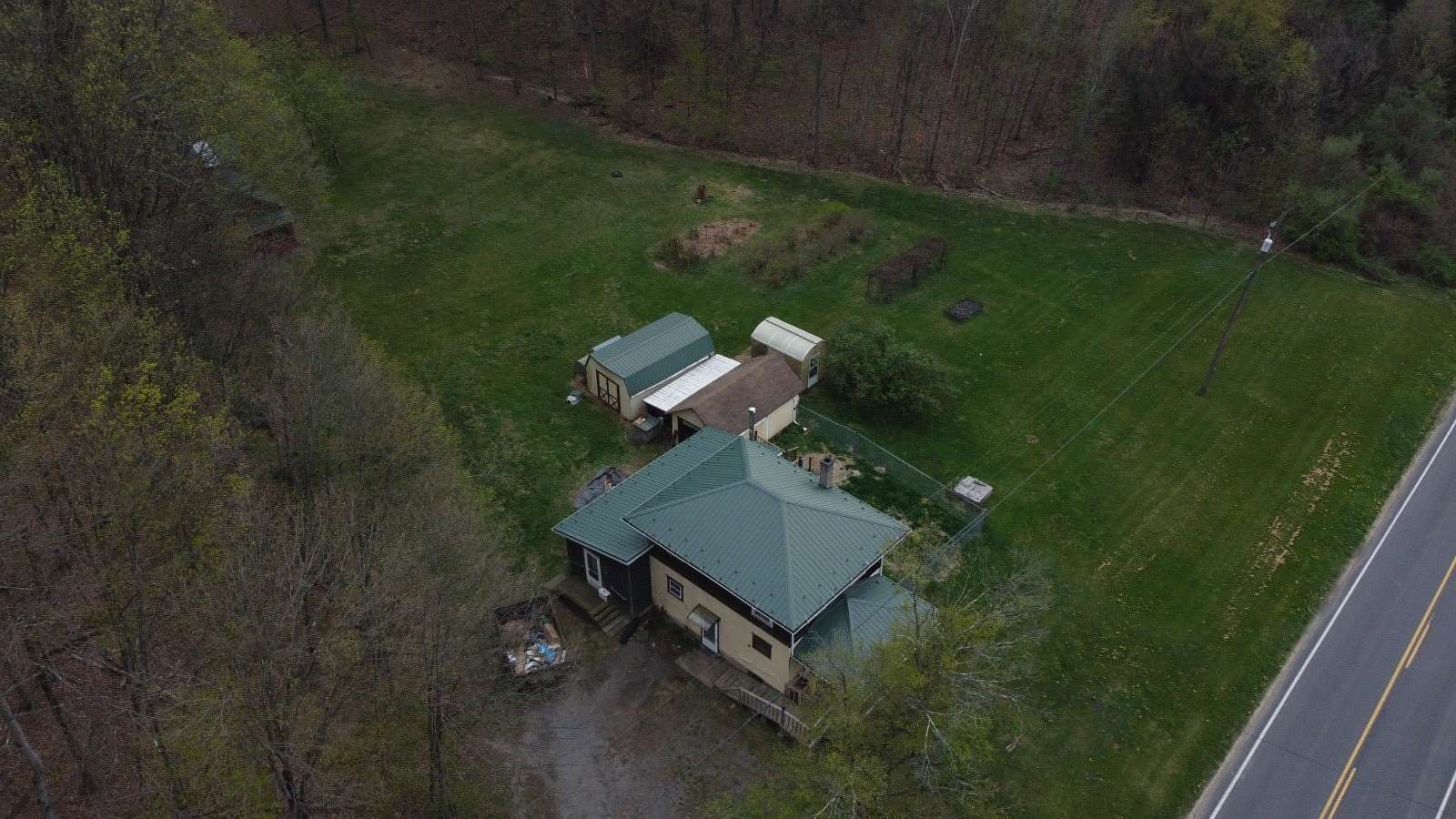 5.22 Acres of Land with Home for Auction in Muncy, Pennsylvania