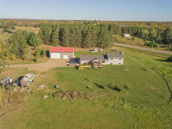 13.6 Acres of Land with Home for Sale in Aitkin, Minnesota
