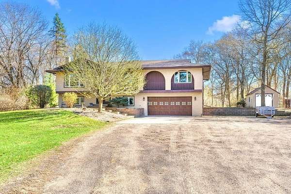 5.22 Acres of Land with Home for Sale in North Branch, Minnesota