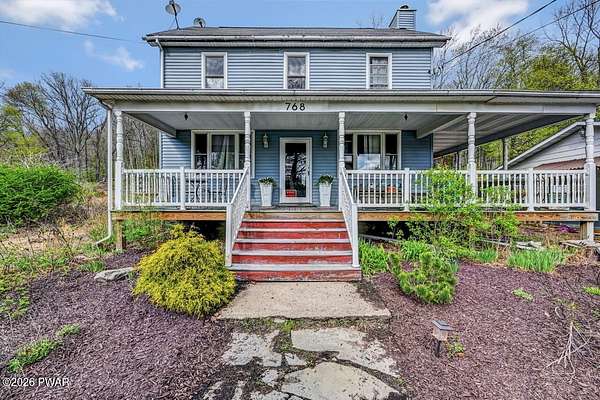 4.5 Acres of Land with Home for Sale in Hawley, Pennsylvania