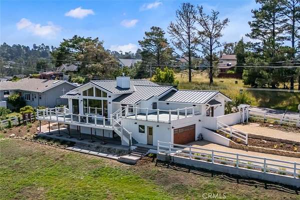 6.77 Acres of Land with Home for Sale in Cambria, California