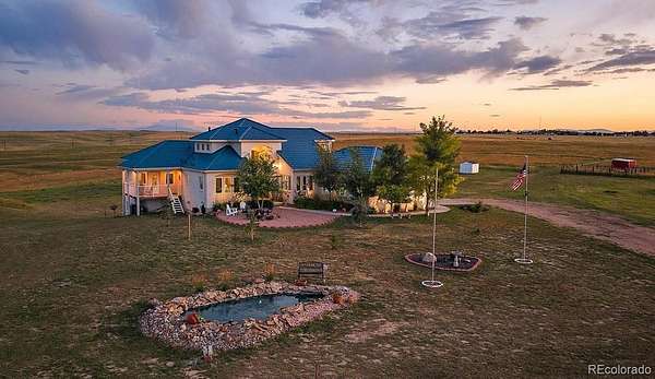 20 Acres of Land with Home for Sale in Elizabeth, Colorado