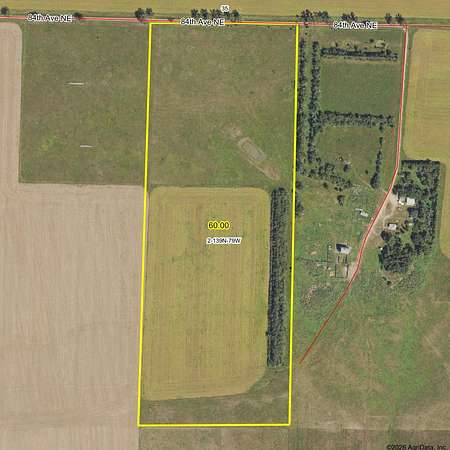 60 Acres of Agricultural Land for Sale in Bismarck, North Dakota